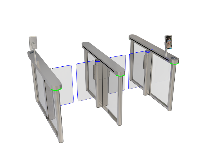 Face recognition speed gate